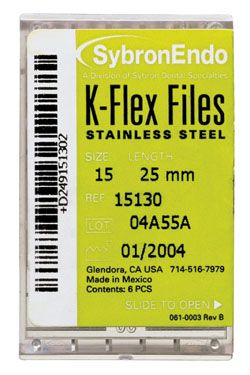K-Flex 25mm  6/Bx (SybronEndo)