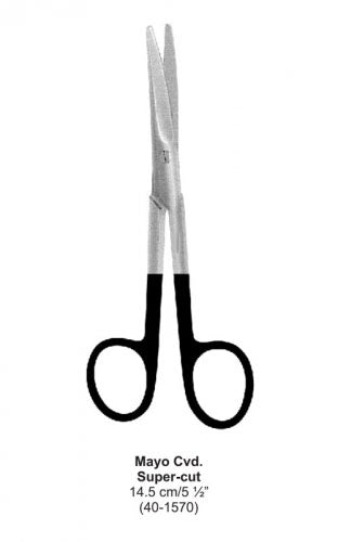 Dental Scissor Super-cut Mayo Cvd 14.5 cm image 0