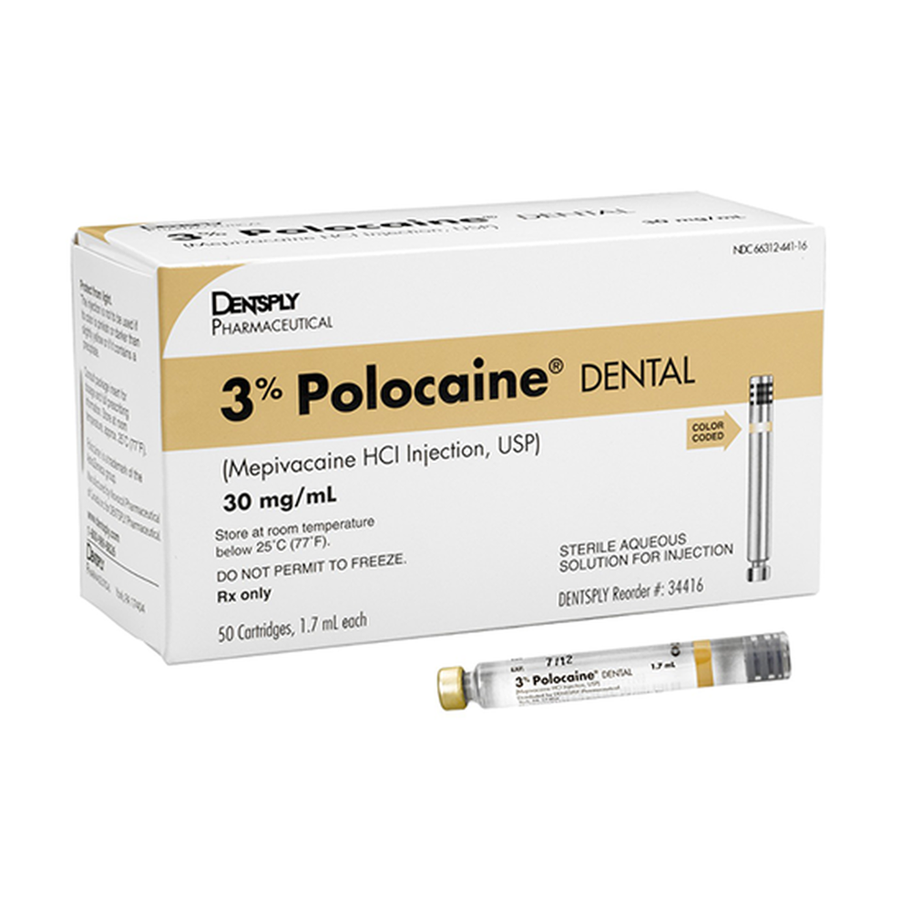Polocaine 3% 50/Box image 0