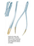 Dental Ortho Instruments Distal End Cutter with Safety Hold, Minihead with TC Insert, Long Beak and Long Straight handle Cuts 0.30mm to 0.50 mm image 0