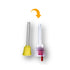Genie Mixing Tips Small 4.2 mm Red 50/Pk image 3