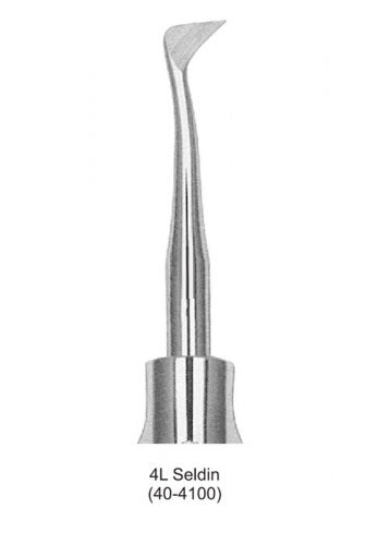 Dental Root Elevator 4L Seldin image 0