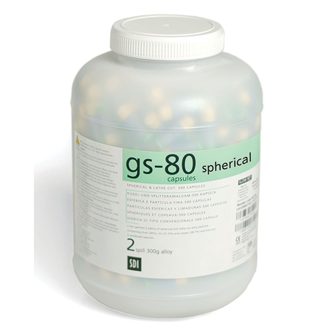 GS-80 2 Spill Reg Set 600mg 500/Jr image 0
