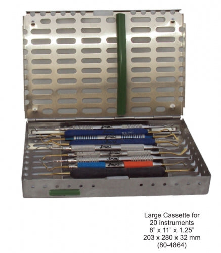 Dental Instruments Cassette Large for 20 Instruments 8Ã¢â‚¬Â x 11Ã¢â‚¬Â x 1.25Ã¢â‚¬Â image 0