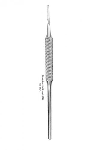 Dental Scalpel Blade Handle Round Offset Round Str image 0