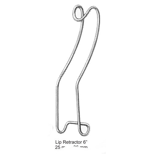 Dental Cheek, Lip Retractor 6â€ 25 mm - 36 mm image 0