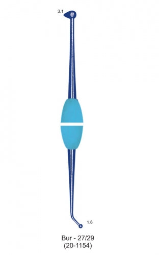 Blue Titanium Coated Burnisher Bur-27/29 image 0