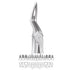 Dental Extraction Forceps European Type 51L Upper Roots