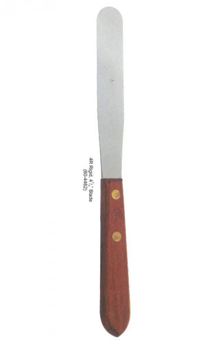 Dental Mixing Plaster Spatulas 4R Rigid, 4.25â€ Blade image 0