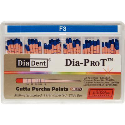 Dia-Pro T Gutta Percha Points 60/Pkg