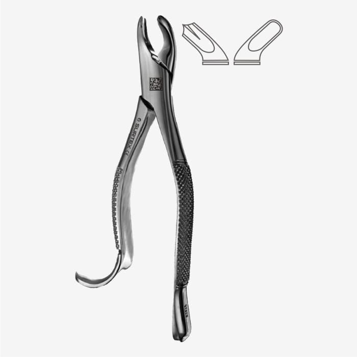 Dental Extraction Forceps American Type 18R Harris 1st &amp; 2nd Upper Molars. Right