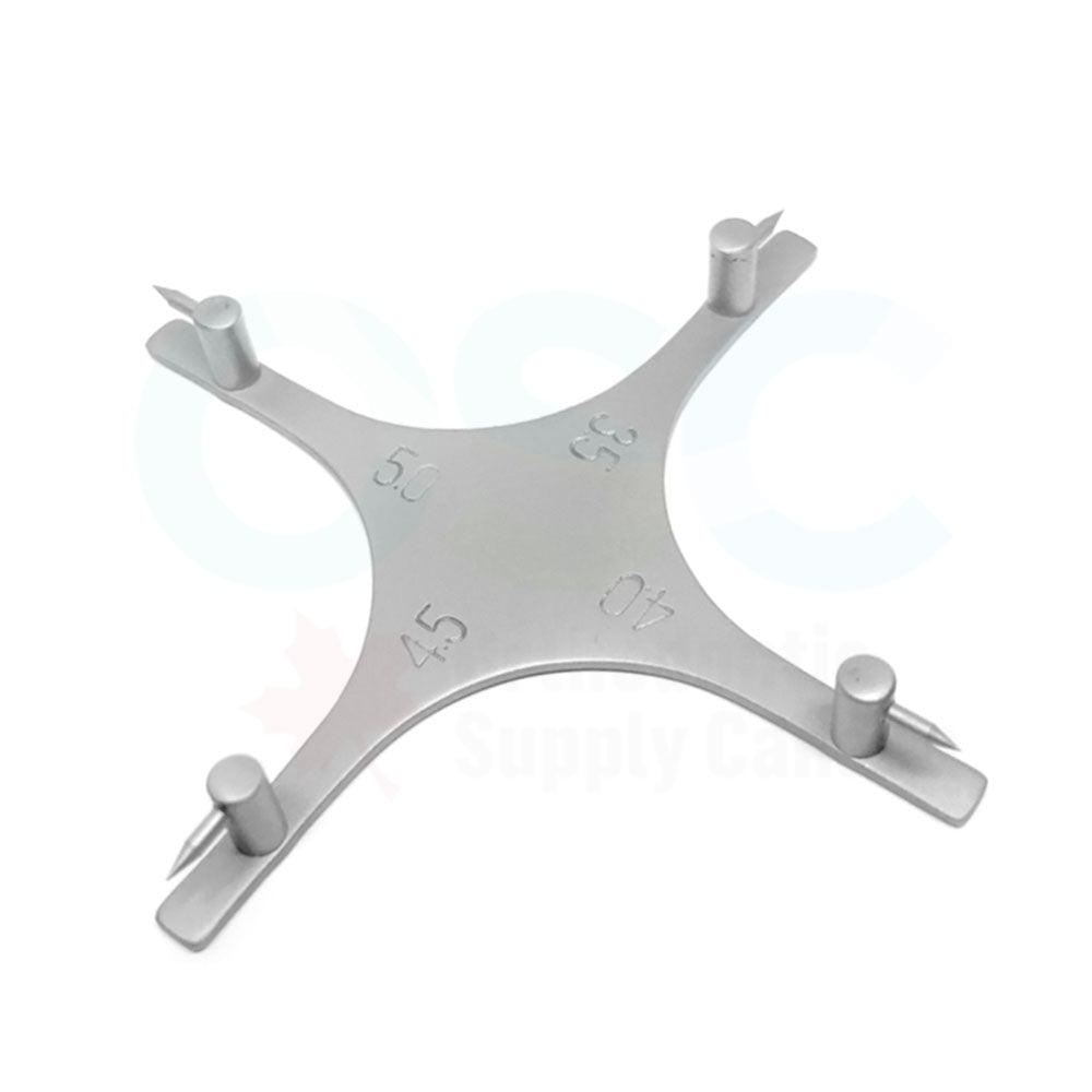 Ortho Boone Gauge Universal Bracket Positioning Gauge for both .018" of .022" Slot Brackets
