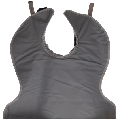 Lead Apron. Adult Size with Collar Beige