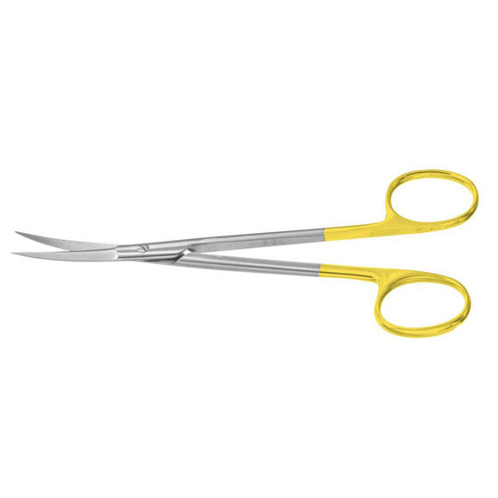Dental Scissor with Carbide Tip Joseph Curved 14 cm