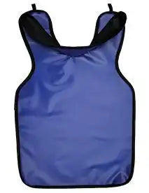 Panoramic X-Ray Vinyl Adult Lead Apron, with Neck Collar, 22 1/4" x 25 1/2", .3 mm