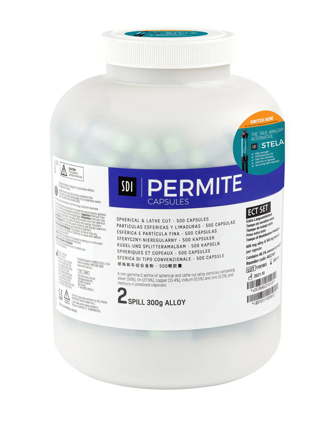 Permite Caps Dispersed Phase Alloy