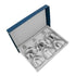 Impression Tray Kit Metal-Solid Assorted set of 6