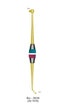 Soft Grip Gold Titanium Coated Burnisher Bur-26/28 image 0