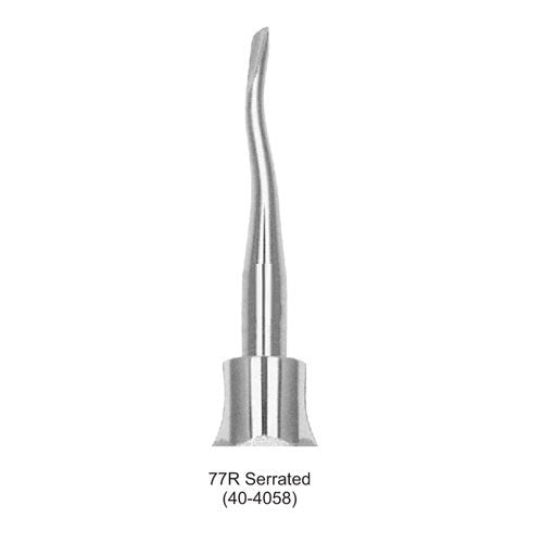 Dental Root Elevator 77R Serrated image 0
