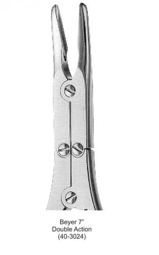 Dental Bone Rongeur Beyer Double Action 7â€ image 0