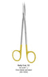 Dental Scissor with TC Tip Kelly Cvd. TC One Blade Serrated 16 cm image 0