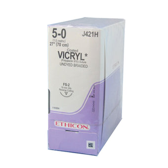 Ethicon Sutures. Vicryl. J421H 5-0 FS-2 27" 36/Box image 0