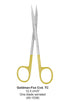 Dental Scissor with TC Tip Goldman-Fox Cvd One Blade Serrated 12.5 cm image 0