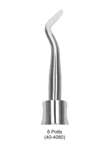 Dental Root Elevator 6 Potts image 0