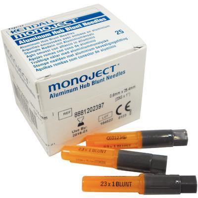 Monoject Endodontic Blunt Cannulas  25/Pkg