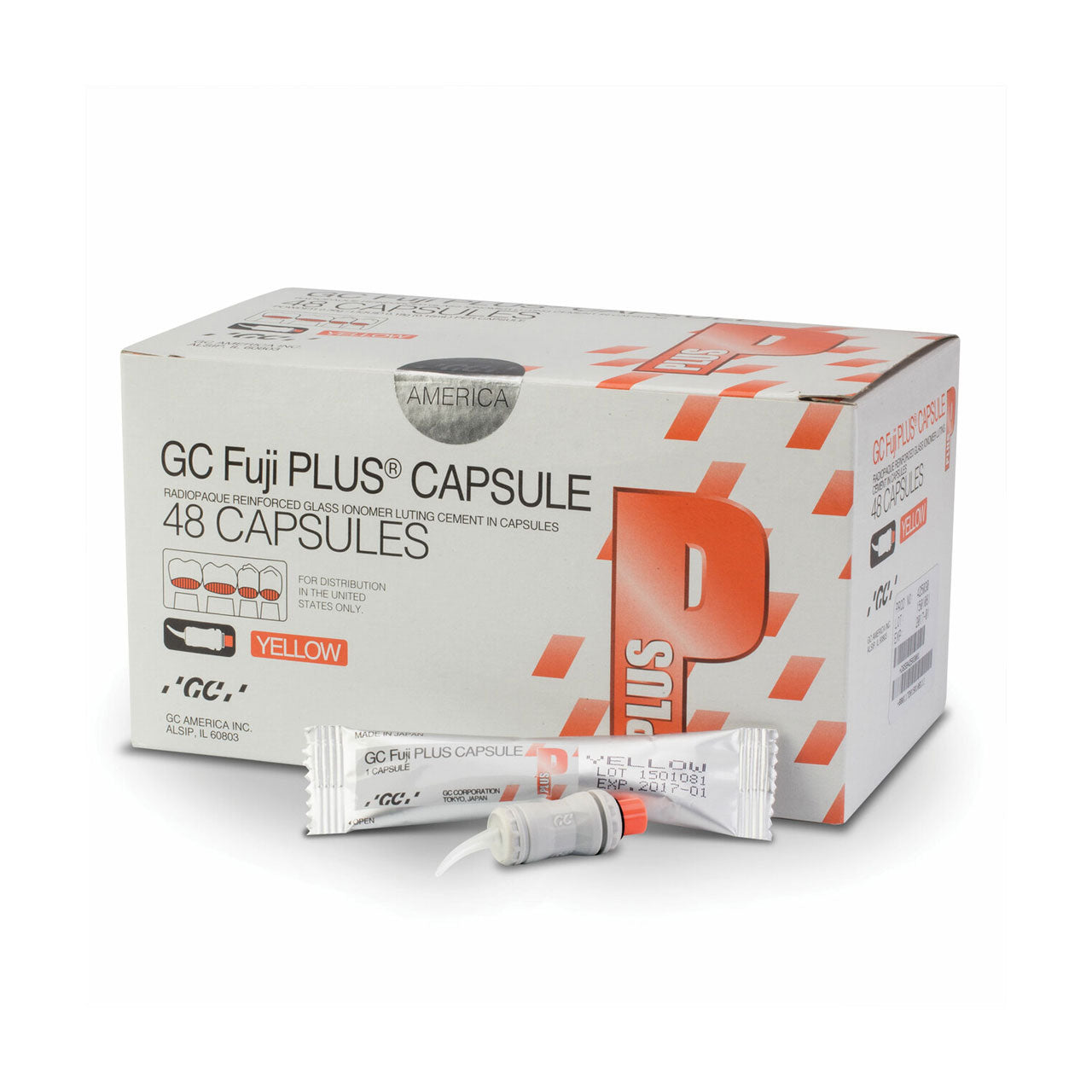 Fuji Plus Caps, 48/Pack image 0