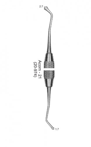 Burnisher Acorn-21 With French Tip image 0