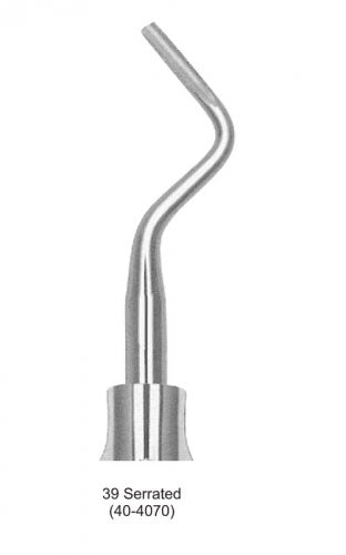 Dental Root Elevator 39 Serrated image 0