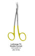 Dental Scissor with TC Tip LeGrange TC Double Curved 14.5 cm image 0
