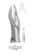 Dental Tooth Extraction Forceps European Type 65 Upper Roots, Frogments &amp; Overiapping Incisors image 0