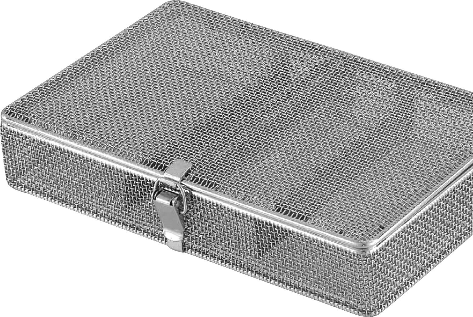Fine Mesh Sterilization Cassettes for Micro Instruments-Small for 10 Instruments 3â€ x 8â€ x 1.25â€ image 0