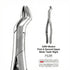 Dental Extraction Forceps American Type 53R Navius 1st &amp; 2nd Upper Molars, Right