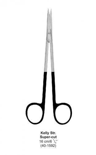 Dental Super-cut Scissors Kelly Str 16 cm image 0