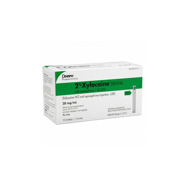 Xylocaine 2% 1:50, 000 Green image 0