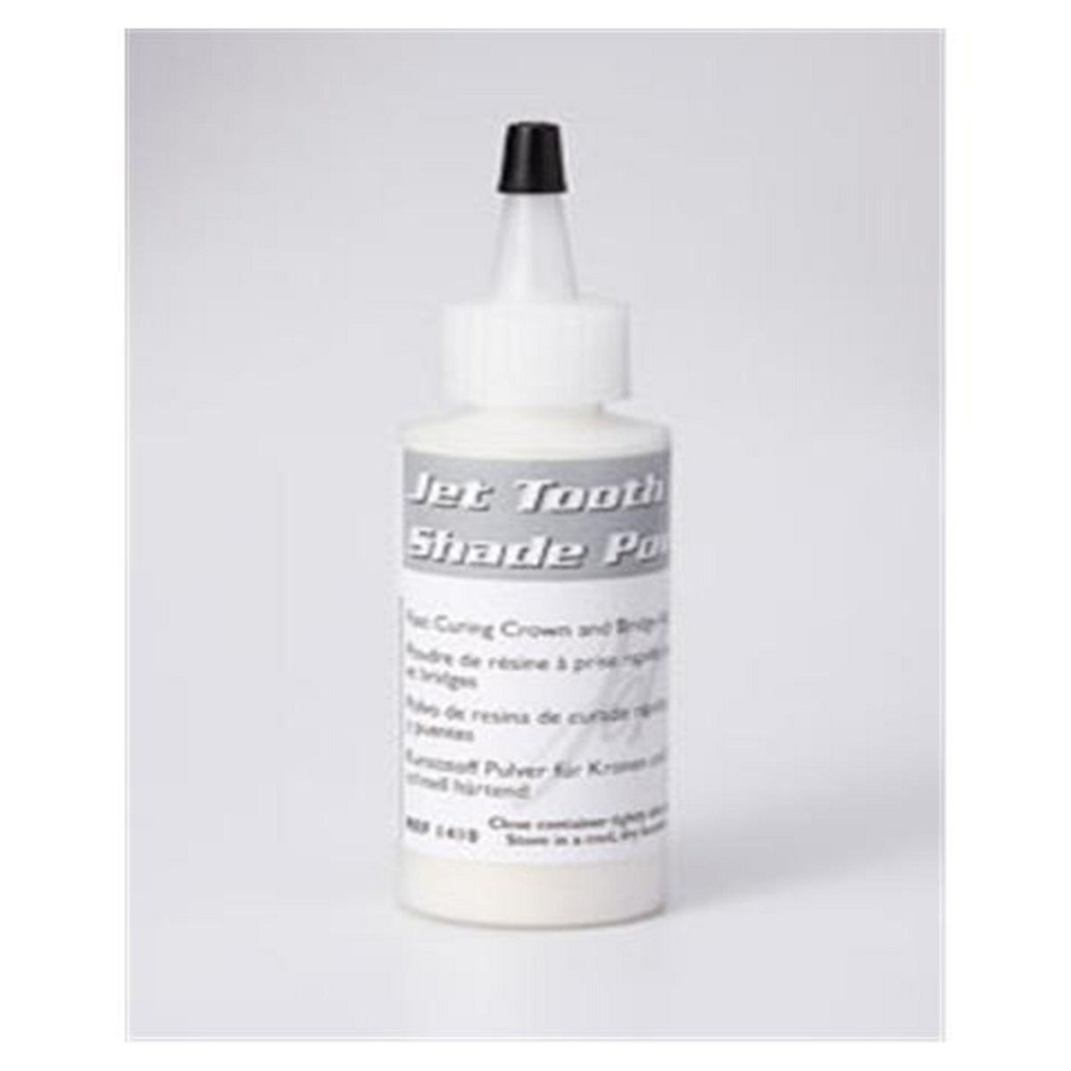 Jet Tooth Shade Self-Curing Acrylic Resin Powder