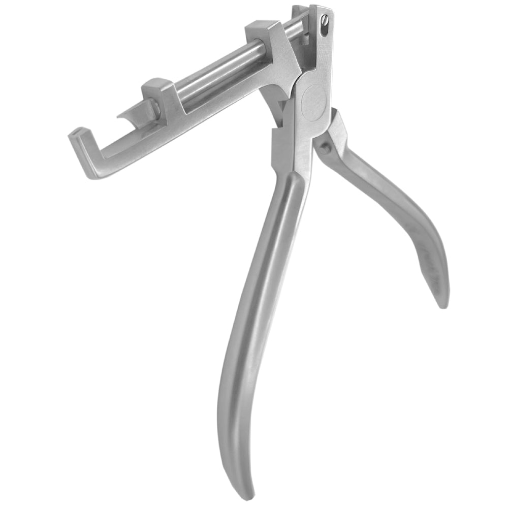 Ortho Buccal Tube Convertible Cap Removing Plier Cuts Off the Temporary Cap on a Convertible First Molar Buccal Tube when Bonding of Second Molar is Required