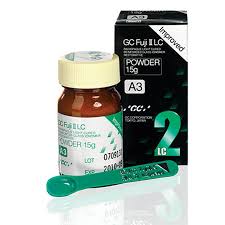 GC Fuji II LC Glass Ionomer Restorative - Powder Refill, 15 g