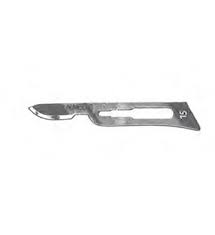 AL Scalpel Blade 15 Carbon Sterile 100/Bx