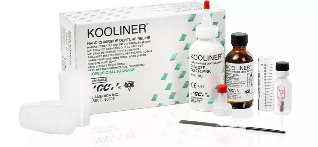 Kooliner™ Hard Denture Reline Material – Professional Package