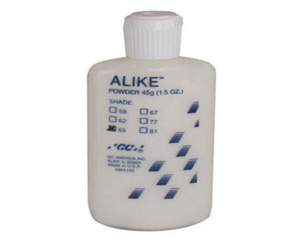 Alike Temporary Crown & Bridge Resin Powder, 45gm Bottle