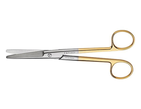 Dental Scissor with Carbide Tip Mayo Blunt Straight 14.5 cm