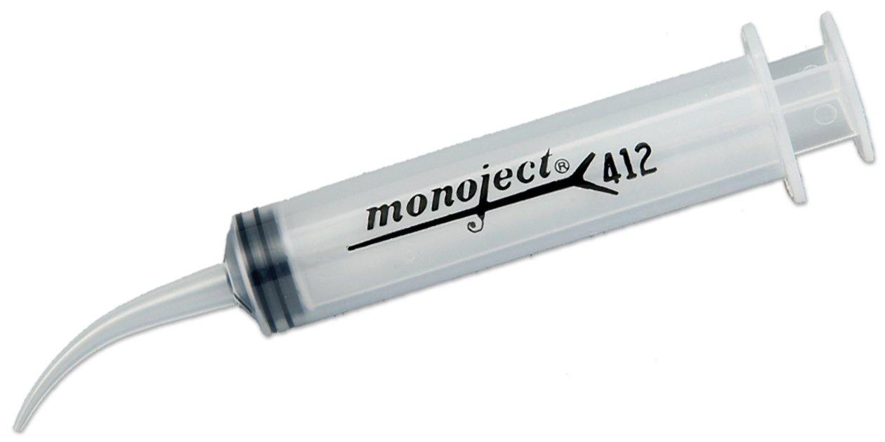 Monoject 412 Curved Tip Syringe 50/Pk