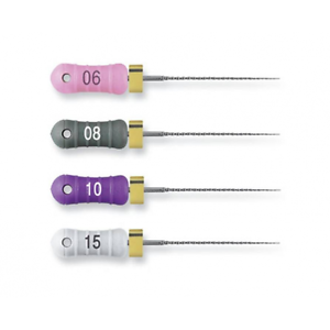 C+ Files  Stainless Steel, Sterile, 6/Pkg - 3Z Dental (4951846551597)