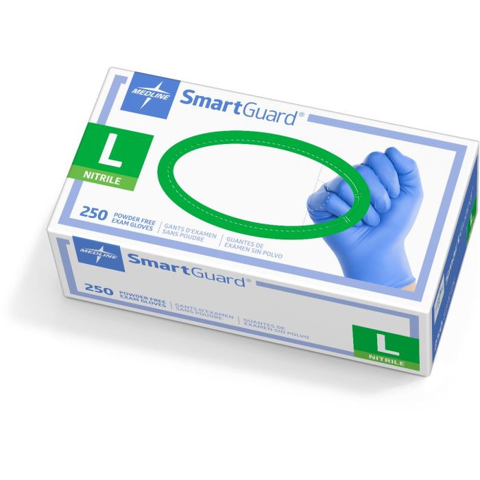 SmartGuard® Powder-Free Nitrile Exam Glove, Blue