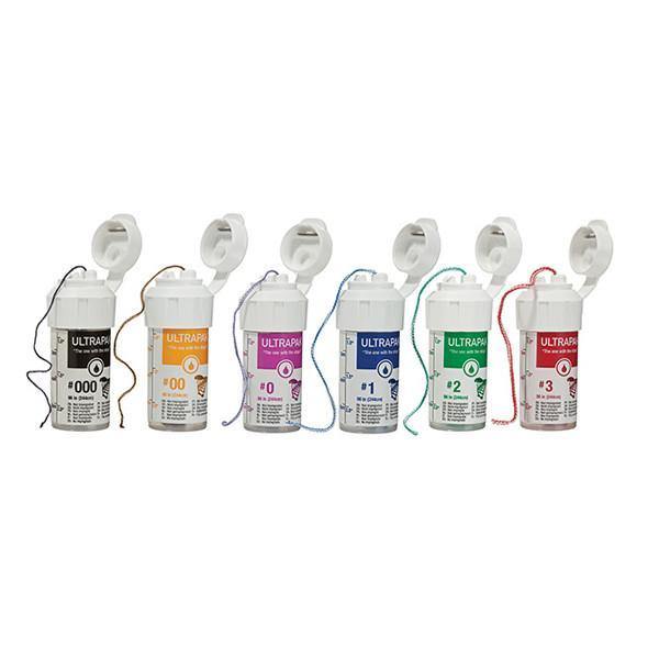 Ultrapak Displacement Cords Retraction Cord - 8 Bottle