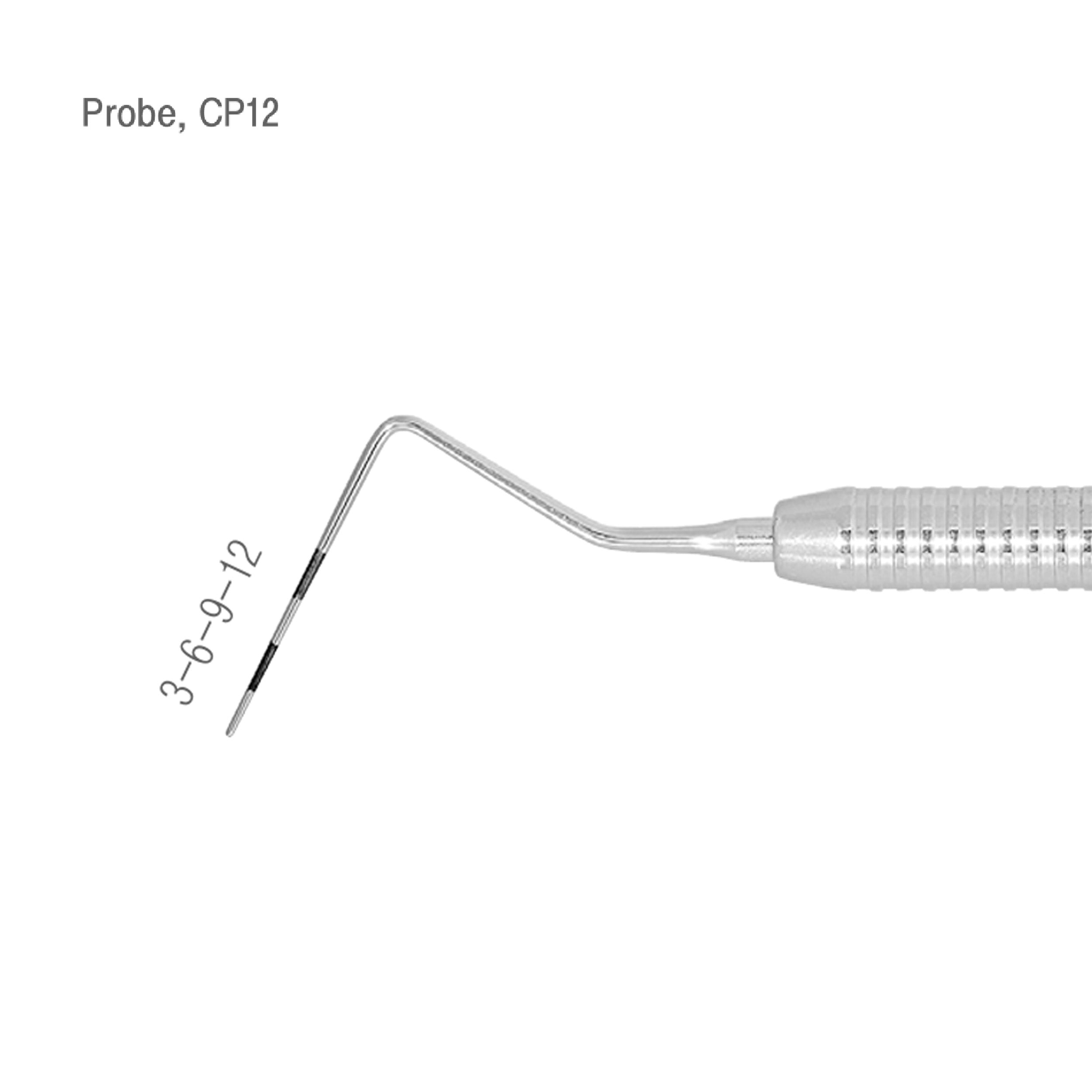 Single End Colored Dental Probe CP-12